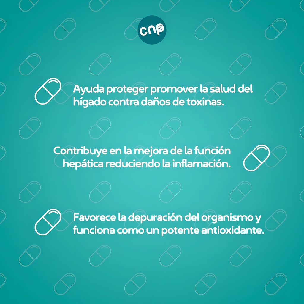 Cnp Cardomariano 500 Mg. 60 Caps. Sin Sabor