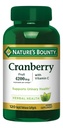 Cranberry 4200mg - Vitamina C 120 Cápsulas Blandas Nature's Bounty