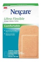 Nexcare Parche Ultra Flexible Comfortable Respirable Rodilla Codo 8 Unidades