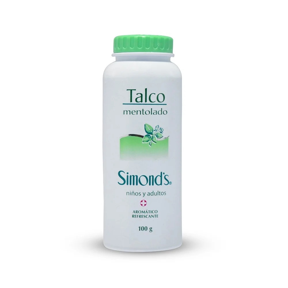 Simond's Talco Mentolado 100 g Durandin
