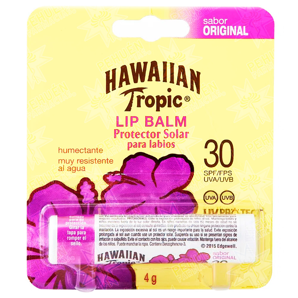 Hawaiian Tropic Lip Balm FPS 30 Protector Labial 4 g Edgewell P.C.