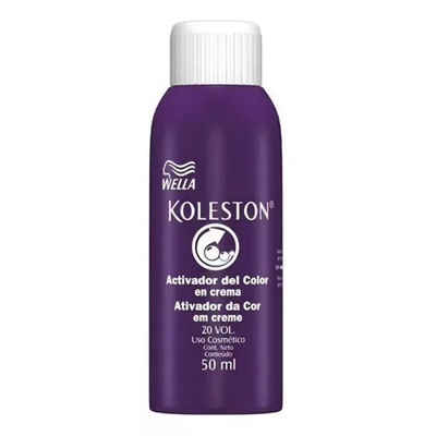 Koleston 20 Volúmenes Activador de Color en Crema 50 mL Wella