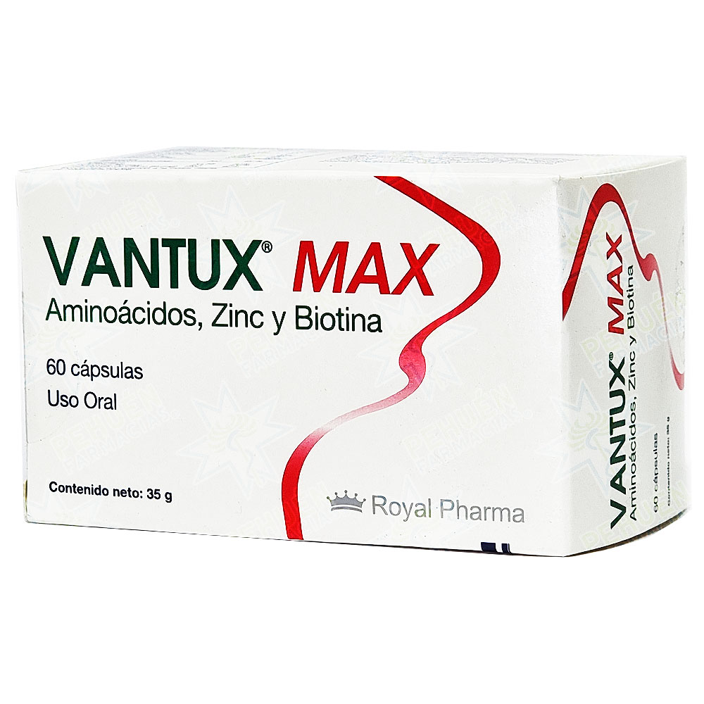 Vantux Max 60 Cápsulas Royal Pharma