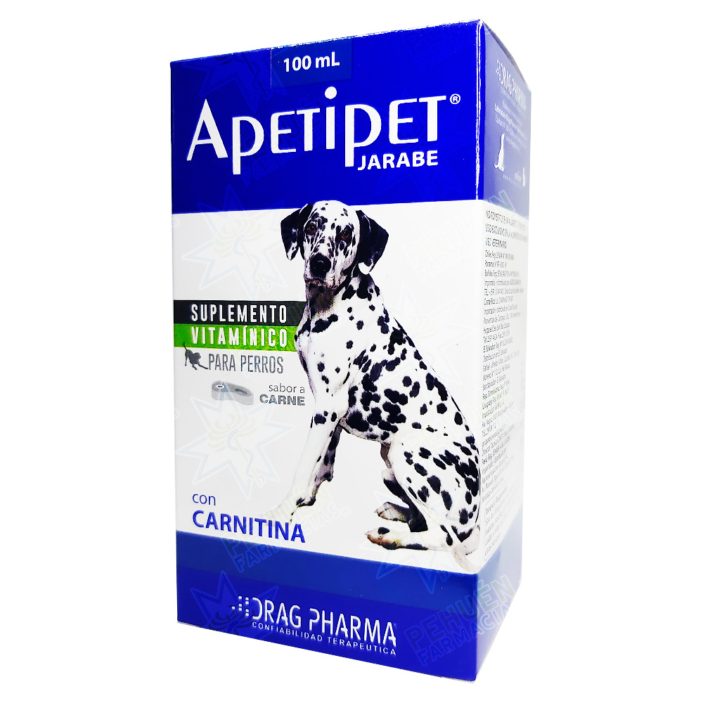 Apetipet Perro Jarabe 100 mL Drag Pharma