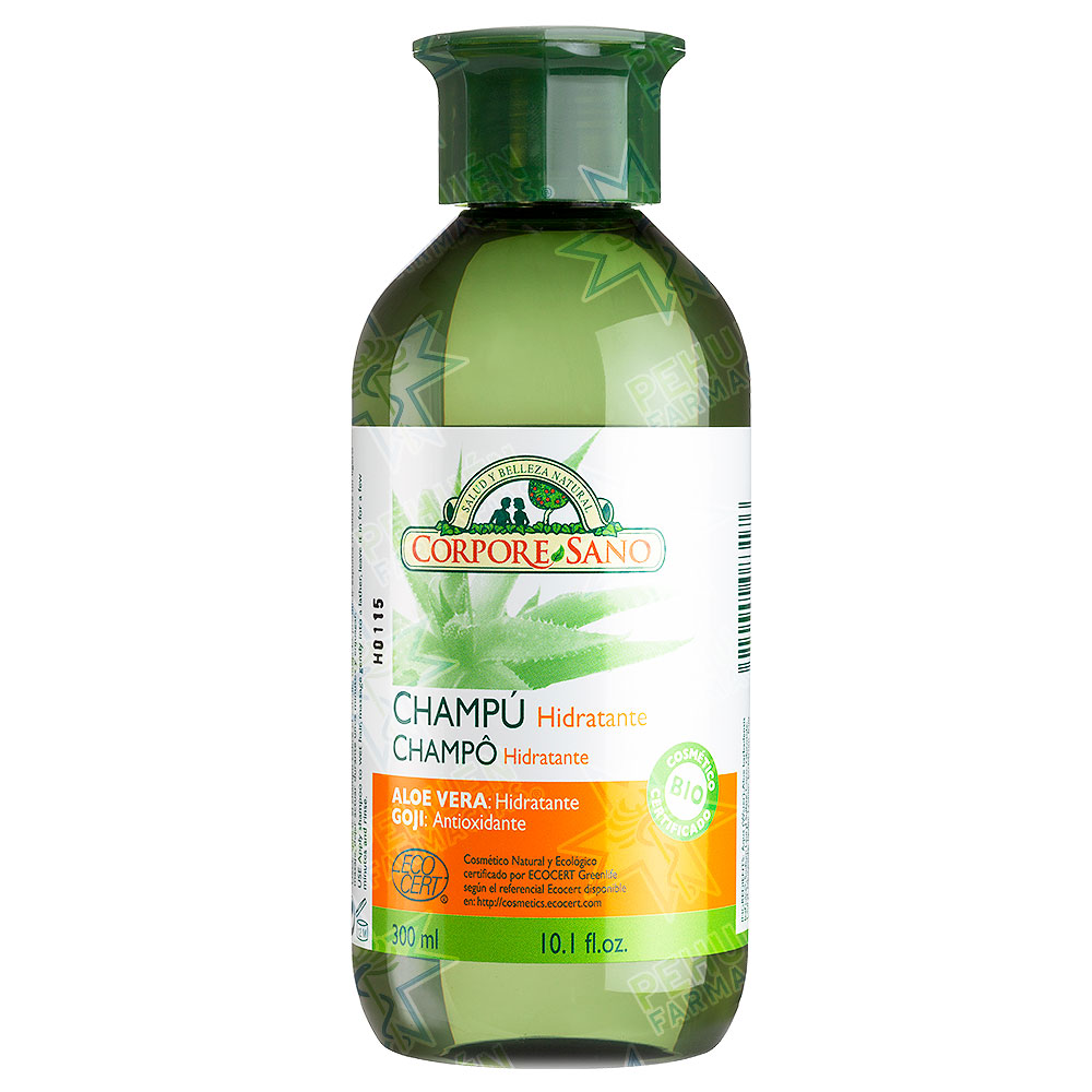 Corpore Sano BIO Ecocert Hidratante Aloe Vera Goji Shampoo 300 mL
