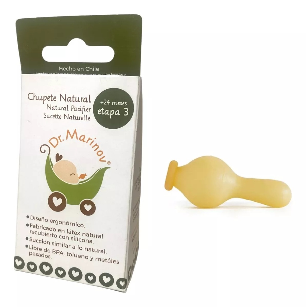 Chupete Ergonómico Dr. Marinov Etapa 3 (24m+)
