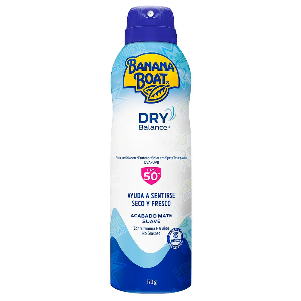 Banana Boat Dry Balance FPS 50+ Bloqueador Spray 170 g