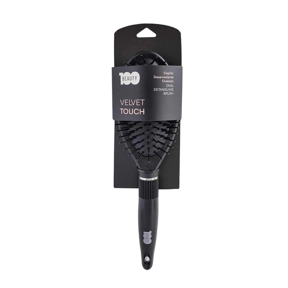 Velvet Touch Cepillo de Pelo Desenredante Ovalado Beauty 100