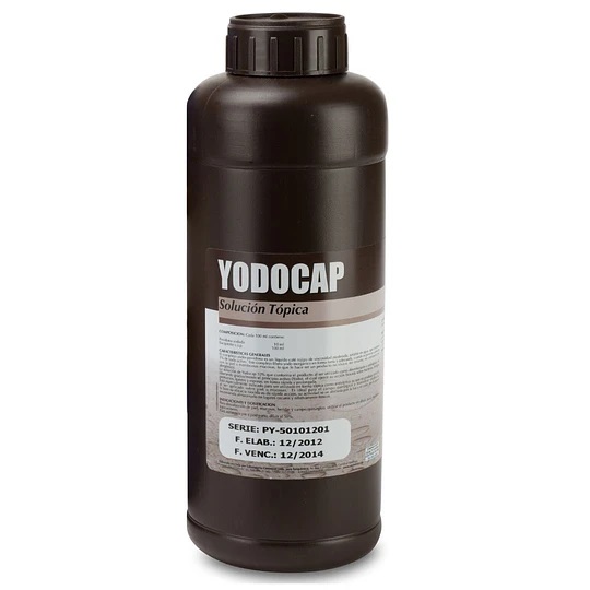 Yodocap 10 % Solución Tópica 1000 mL Virbac Centrovet