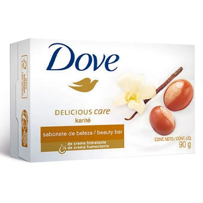 Dove Jabón en Barra Karité Vainilla 90 g