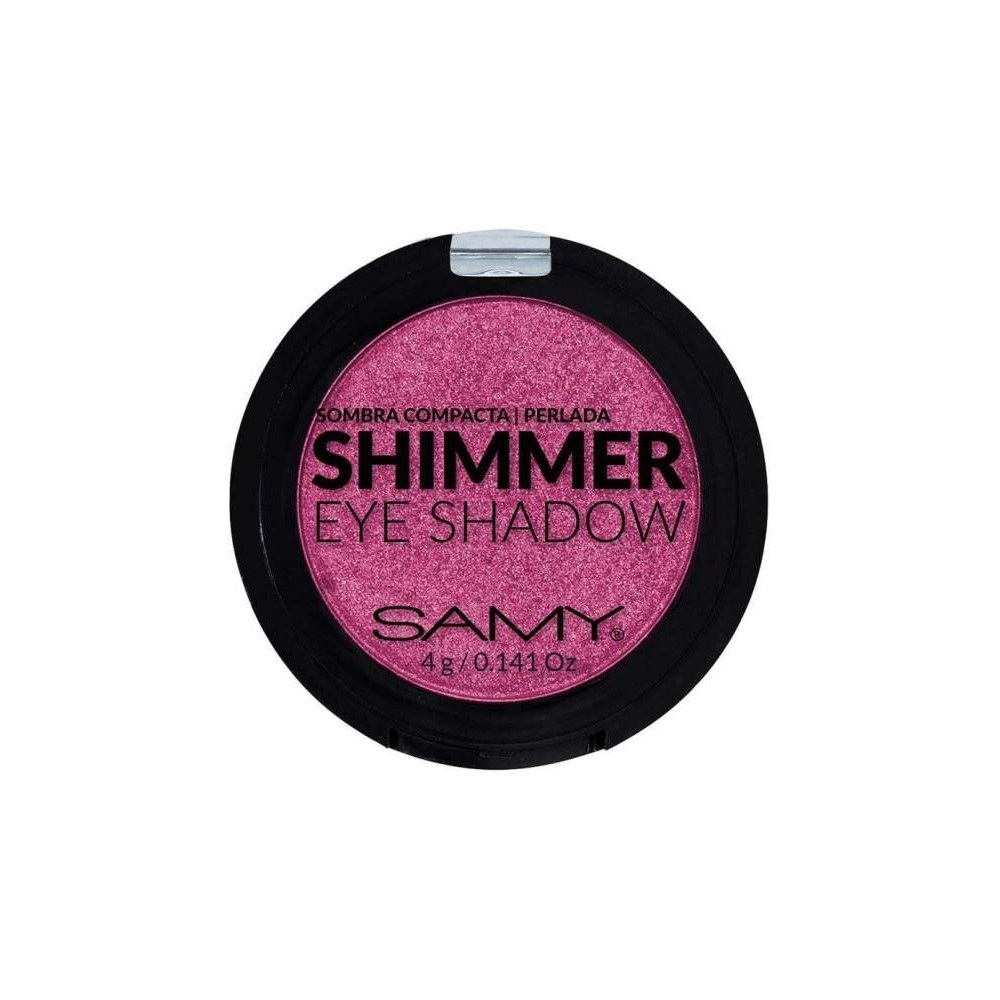 Samy Eye Shadow Sombra Mineral Shimmer 12 Rosa Suave