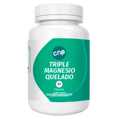 Triple Magnesio Quelado (Bisglicinato + L-Treonato + Taurato) 90 Cápsulas CNP