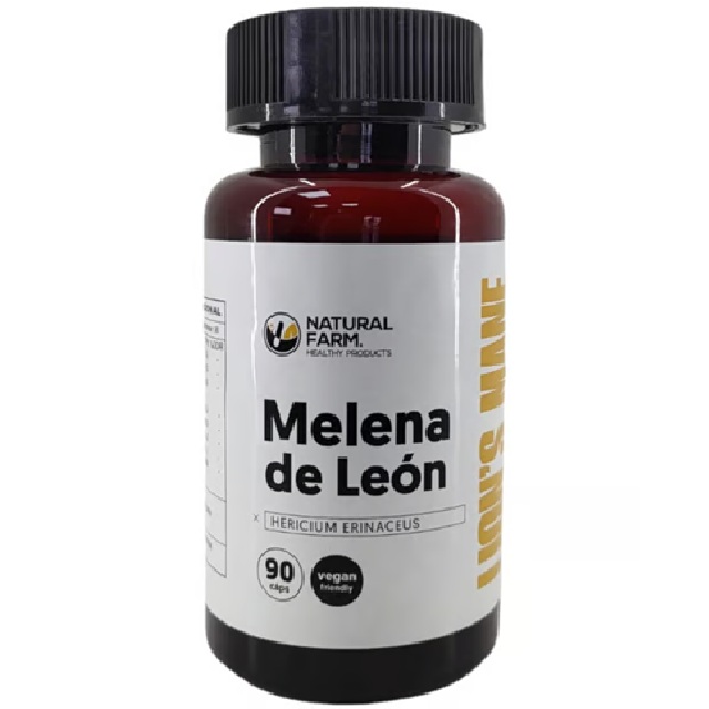 Melena de León 90 Cápsulas Vegan Natural Farm