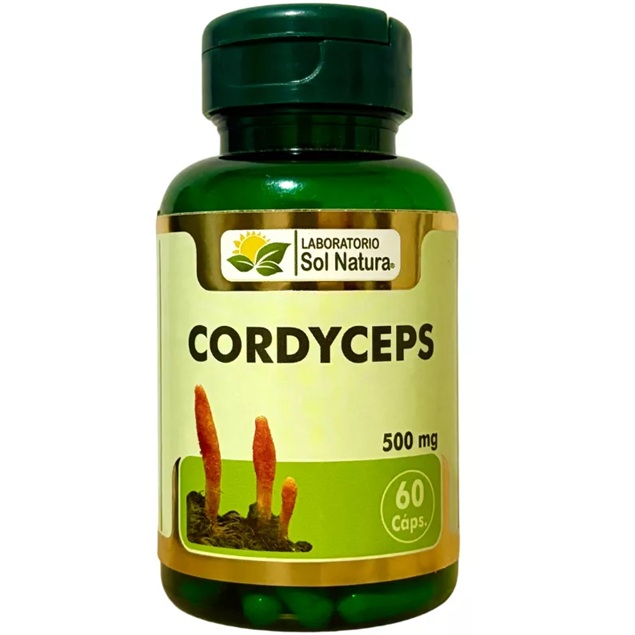 Cordyceps 500 mg 60 Cápsulas SolNatura