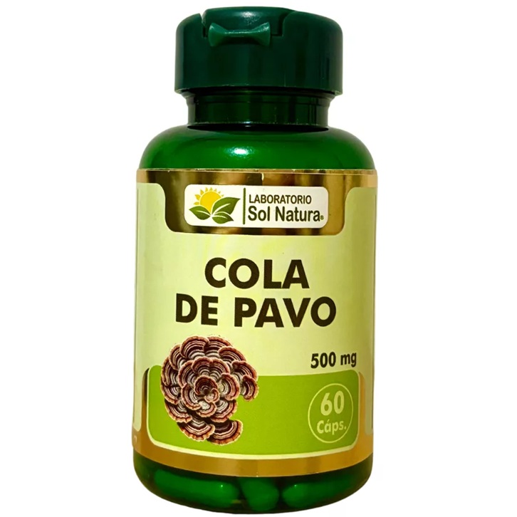 Cola de Pavo 500 mg 60 Cápsulas SolNatura