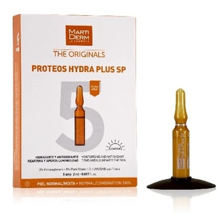 MartiDerm Proteos Hydra Plus SP 5 Ampollas x 2 mL