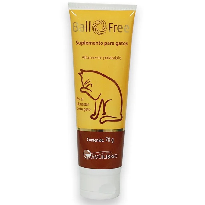 Ball Free Gatos Eliminador de Bolas de Pelo Pasta Oral 70 g Equilibrio
