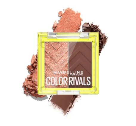 Paleta de Sombras Color Rivals 2 Tonos Spicy & Suave Maybelline