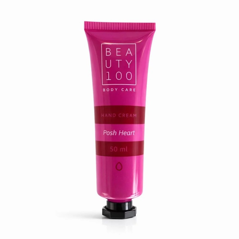 Beauty 100 Crema de Manos Posh Heart 50 mL