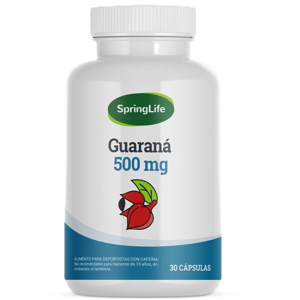 Guaraná 30 Cápsulas SpringLife