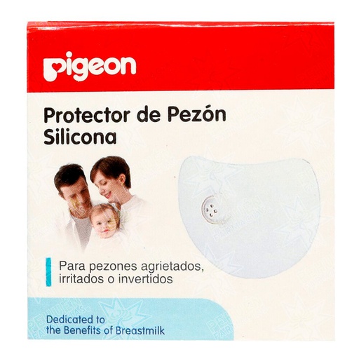 [4902508168960] Pigeon Protector de Pezón - Pezonera Silicona Ultra Delgado y Suave