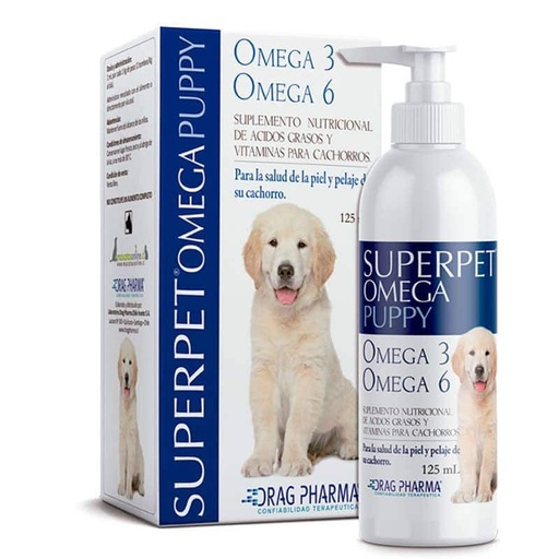 [7800006006517] Superpet Omega 3 6 Puppy Perro 125 mL Drag Pharma
