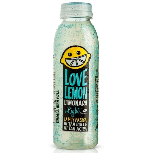 [7804643820215] Love Lemon Limonada Light Sin Azúcar 385 mL