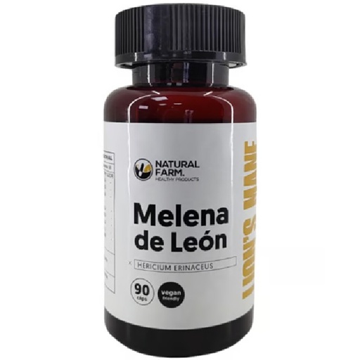 [8401836188214] Melena de León 90 Cápsulas Vegan Natural Farm
