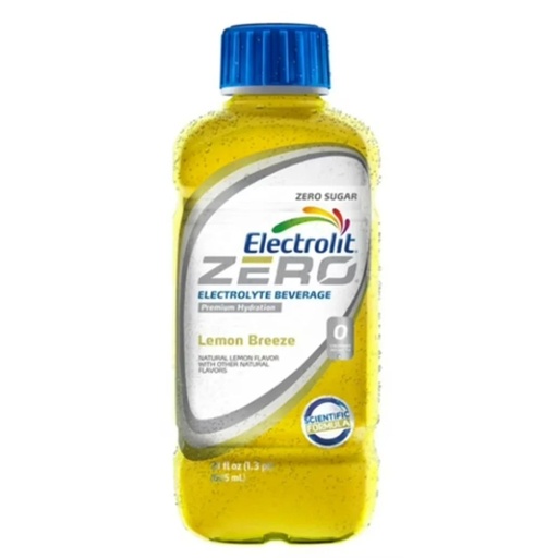 Electrolit Zero Bebida Hidratante Limón Sin Azucar 625 mL