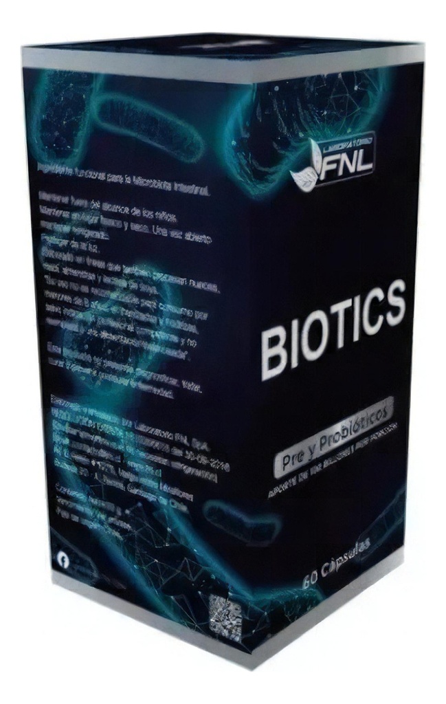 Biotics Pre Y Probióticos 60 Caps 100 Billones Fnl Sin Sabor Sabor Neutro