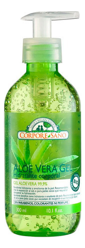 Aloe Vera 99,9% Gel Hidratante Corporal 300 Ml Corpore Sano 