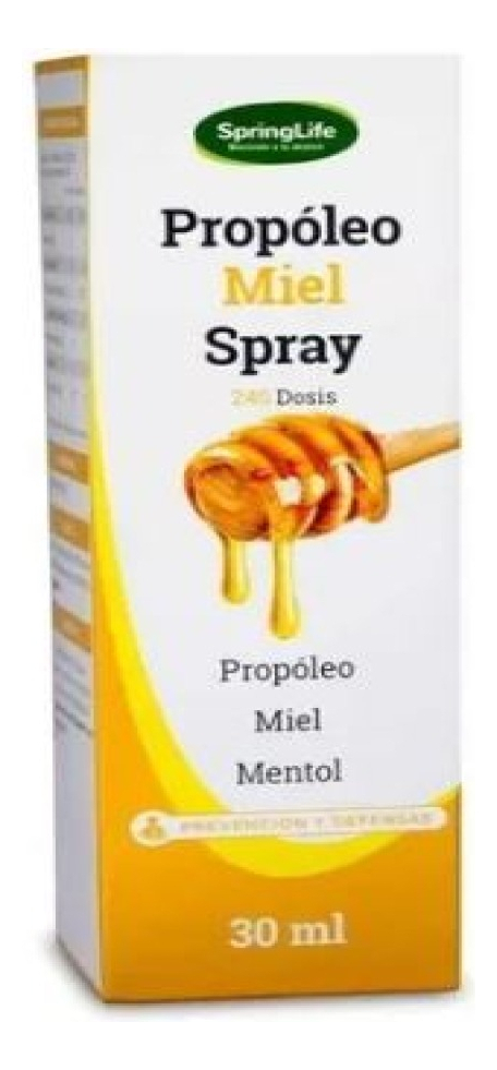 Propóleo Miel Spray Oral 30 mL Springlife