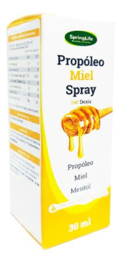 Propóleo Miel Spray Oral 30 mL Springlife