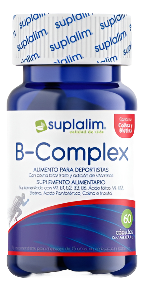 B-complex 60 Cápsulas Suplalim