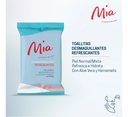 Mia Refrescantes 25 Toallitas Desmaquillantes Munnich