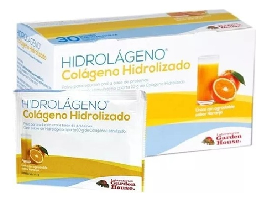 Hidrolágeno Naranja 30 Sobres Garden House