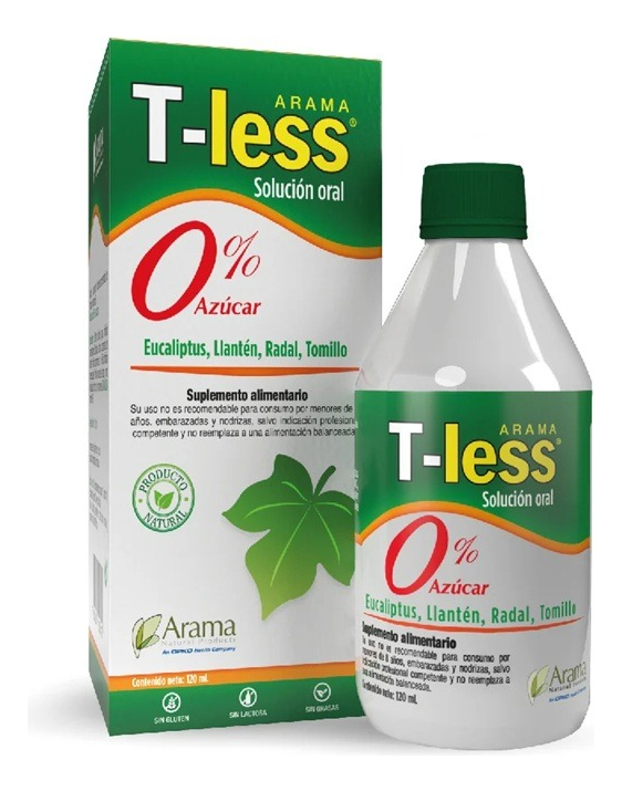 T-less Solución Oral 120 mL Arama