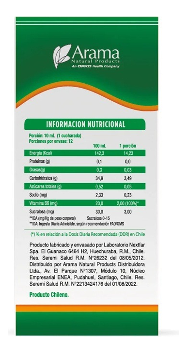 T-less Solución Oral 120 mL Arama