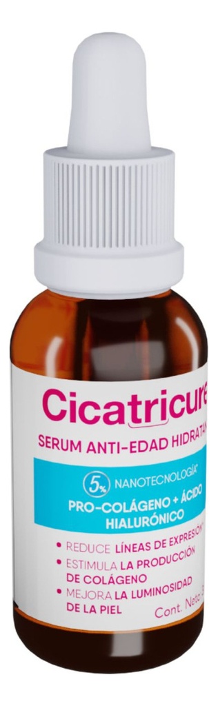 Cicatricure Sérum Anti-Edad Hidratante 30 mL Genomma Lab