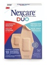 Nexcare Parche Curita DUO Remoción Sin Dolor 10 Unidades Surtidas