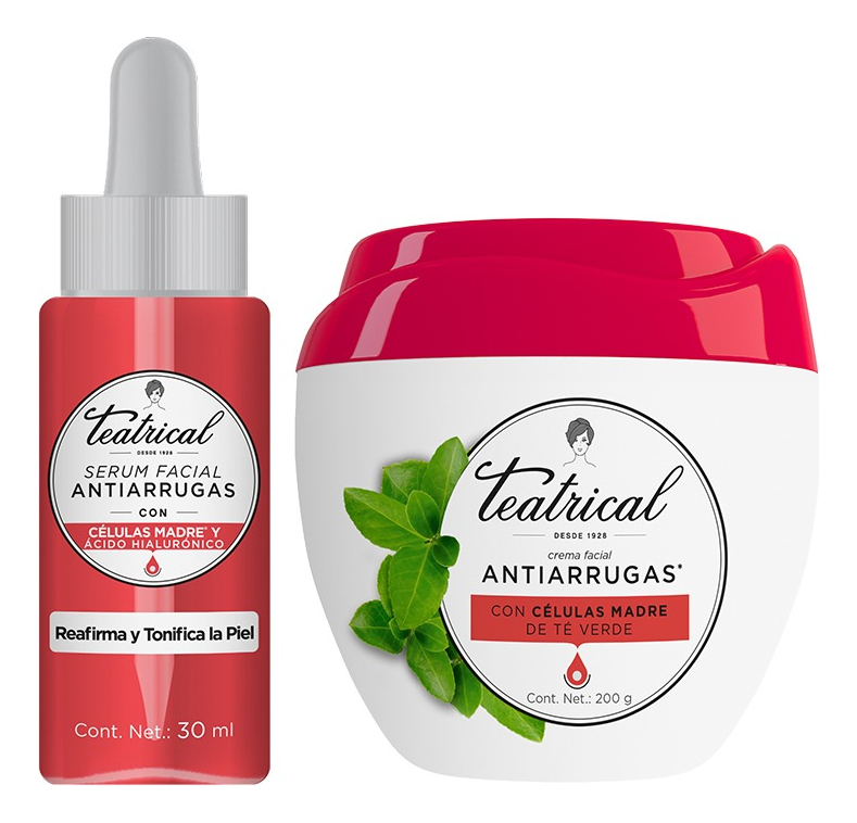 Teatrical Serum Facial Antiarrugas 30 mL Genomma Lab
