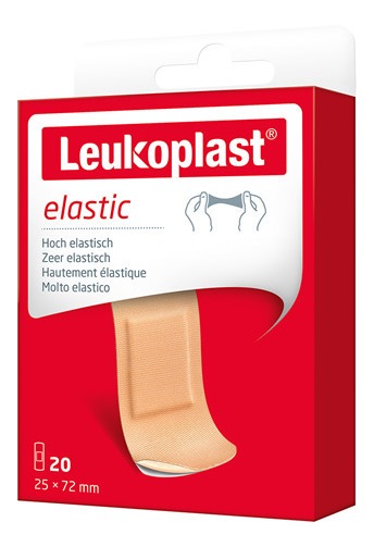 Leukoplast Elastic 2 Tamaños 20 Parches Elásticos