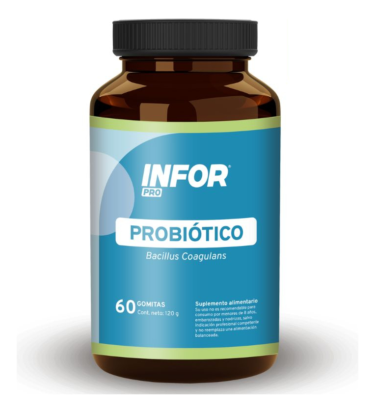 Infor Pro Probiótico 60 Gomitas Prater