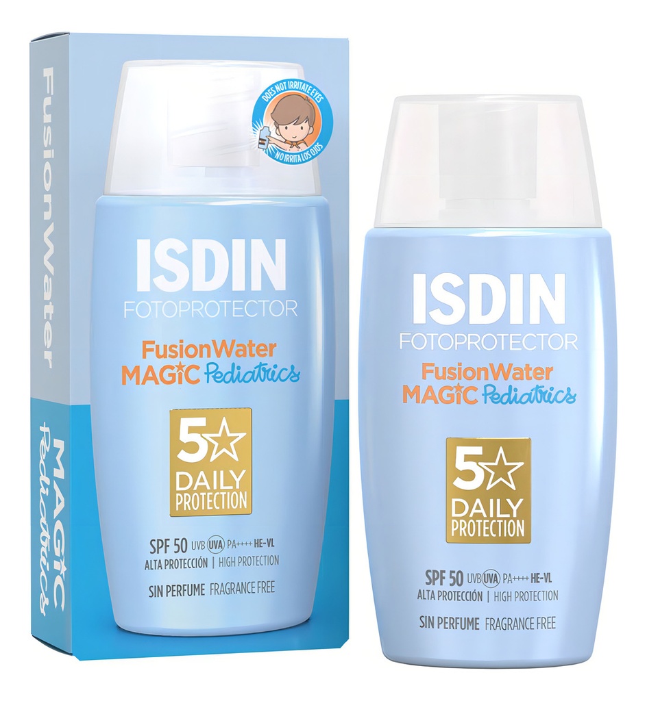 Fotoprotector Pediatrics Fusion Water FPS 50 50 mL Isdin