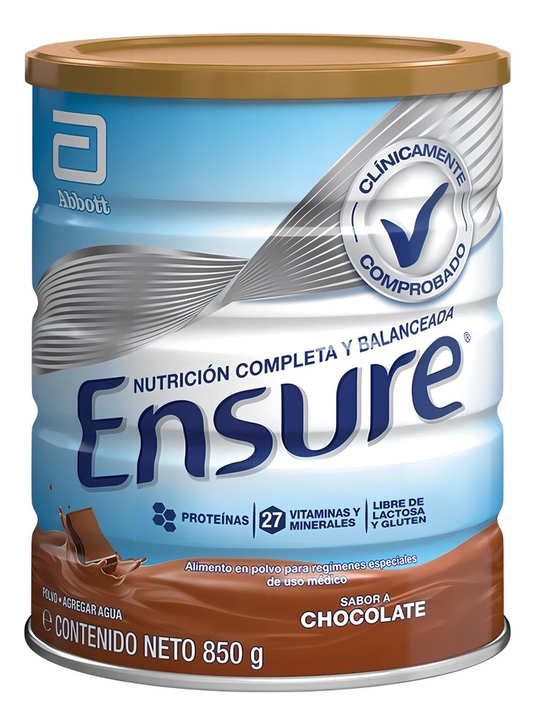 Ensure Chocolate Alimento en Polvo 850 g Abbott