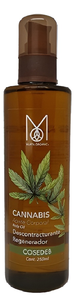 Murta Organic Aceite Corporal Descontracturante Regenerador Cannabis 250 mL Cosedeb