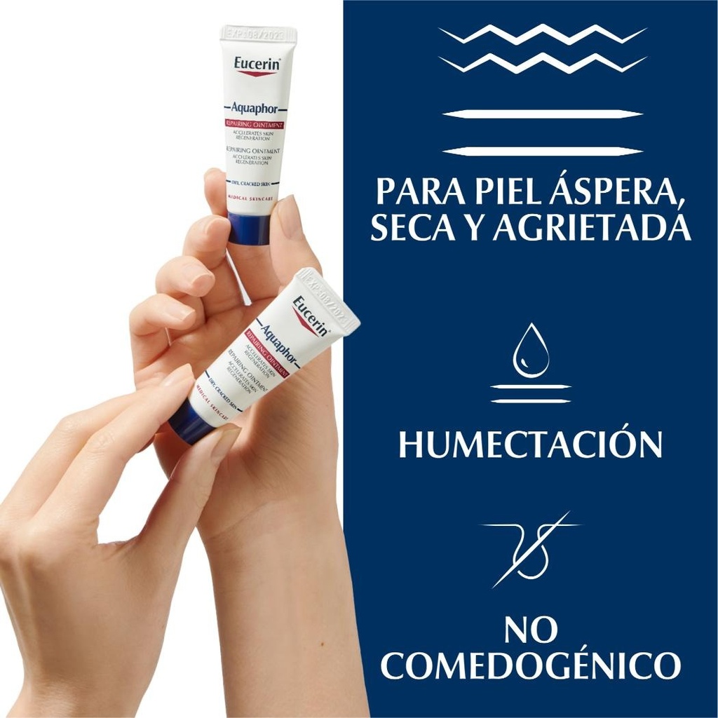Aquaphor Pomada Reparadora Pomo Grande 220 mL Eucerin