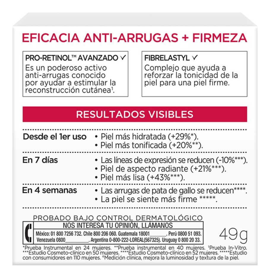 Crema Facial Noche L Oreal Revitalift Anti-arrugas 50 Ml Tip
