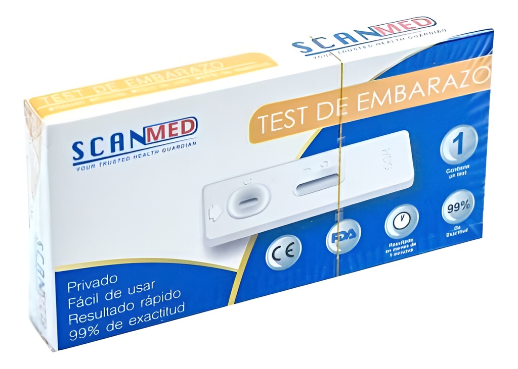 Scanmed Cassette Test de Embarazo Inverlar