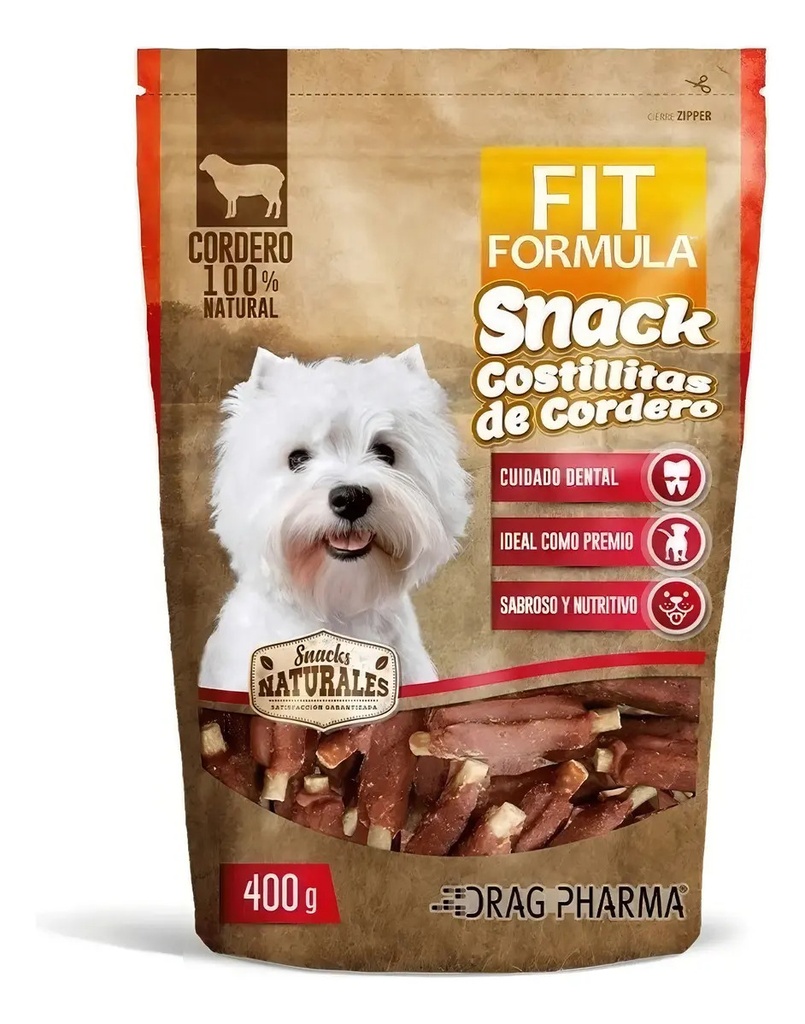 Fit Formula Perros Snack Costillitas de Cordero 400 g